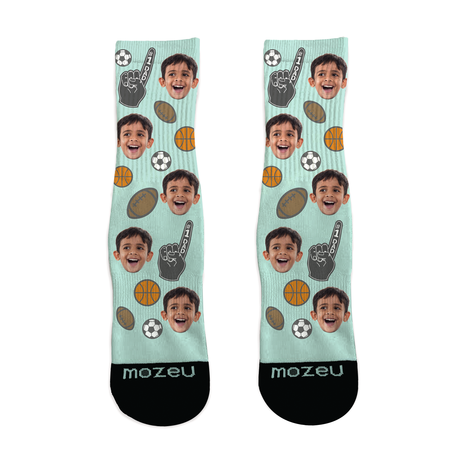 Custom Face Socks - Father's Day