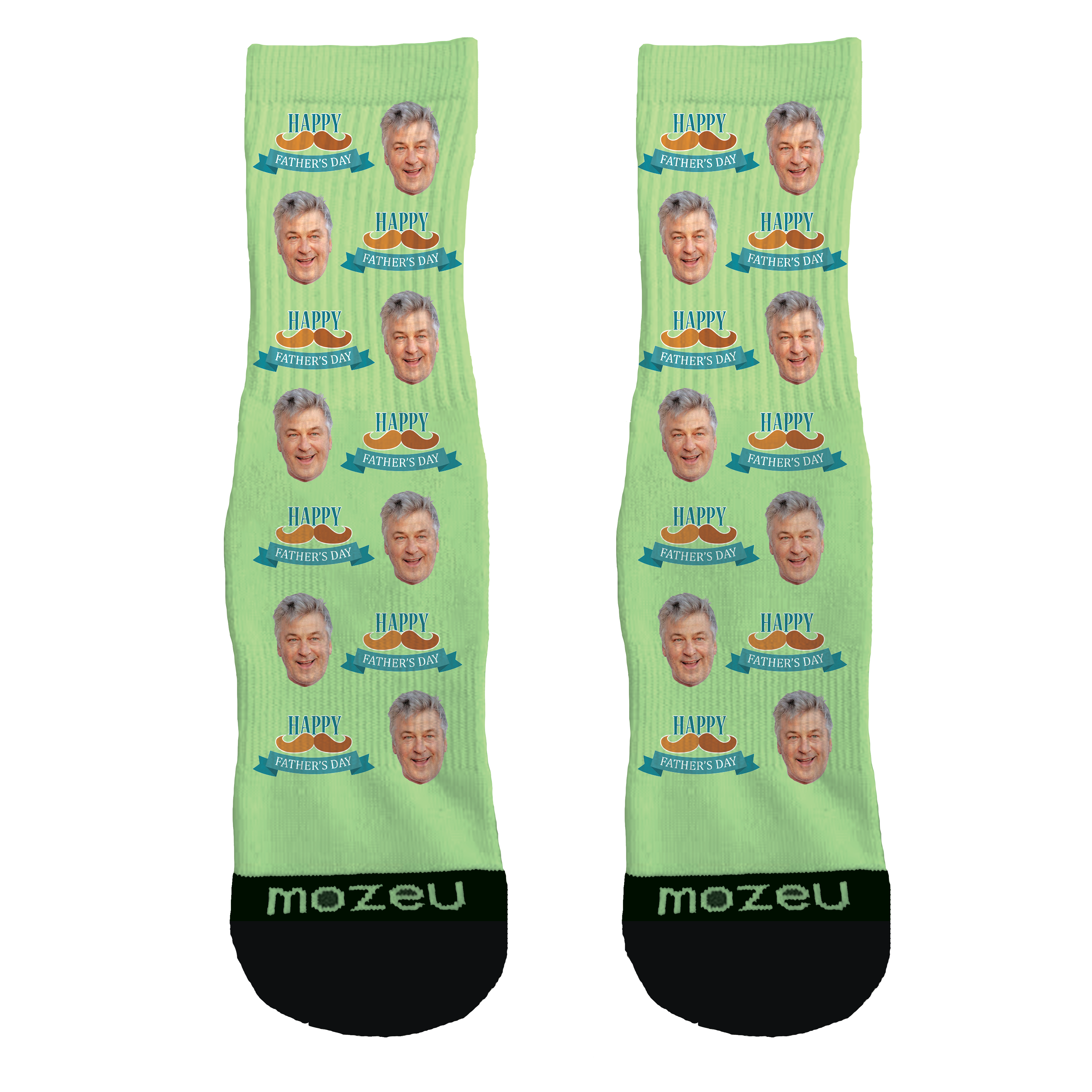 Custom Face Socks - I <3 Dad
