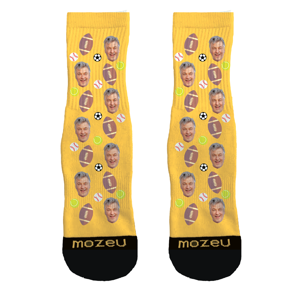 Custom Face Socks - I <3 Dad