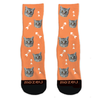 Custom Cat Socks - Fishbone