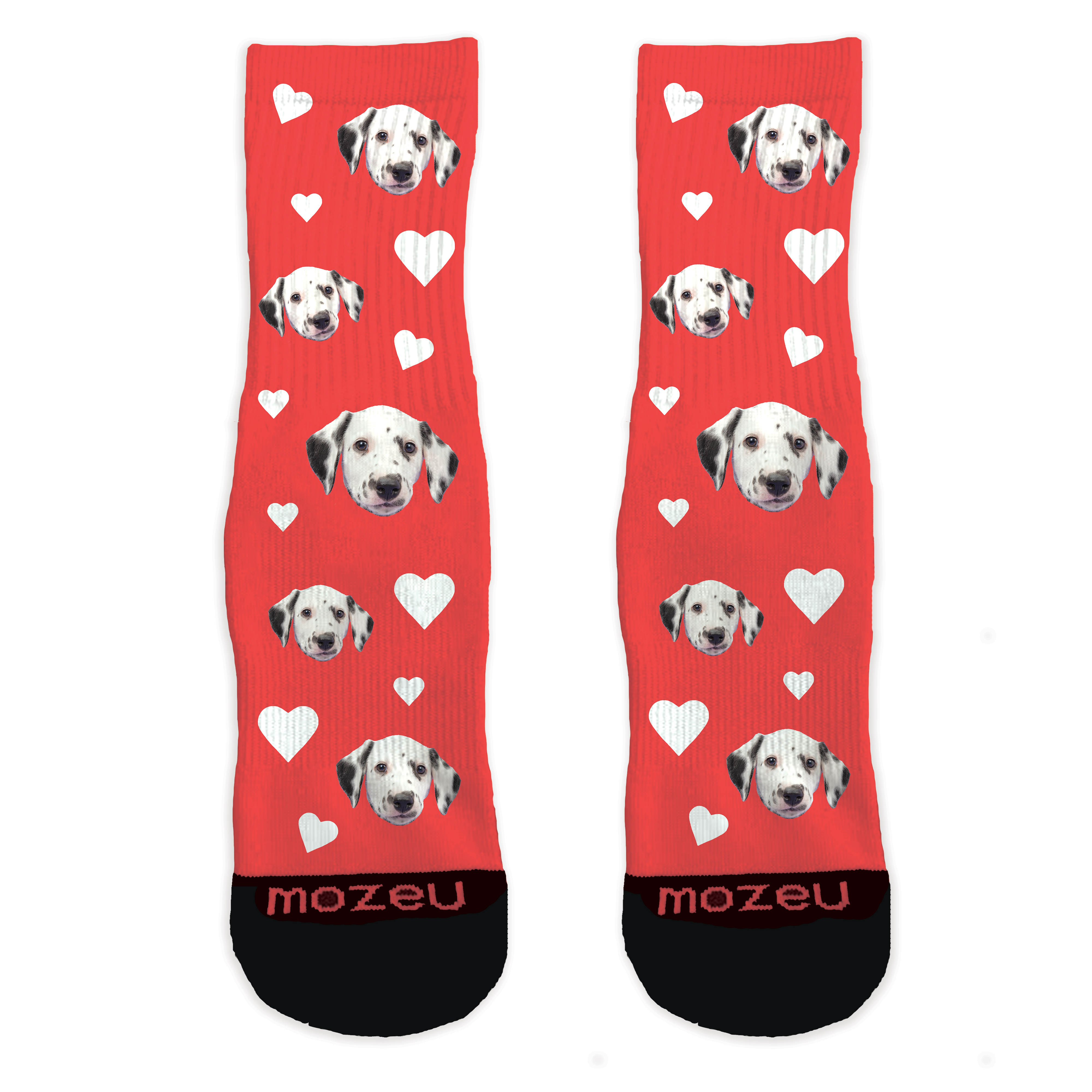 Custom Pup Socks - Love
