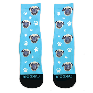 Custom Pup Socks - Paws